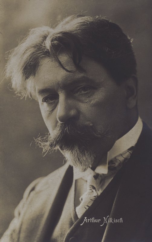Arthur Nikisch, węgierski dyrygent (zdjęcie czarno-białe) autorstwa Photographer German