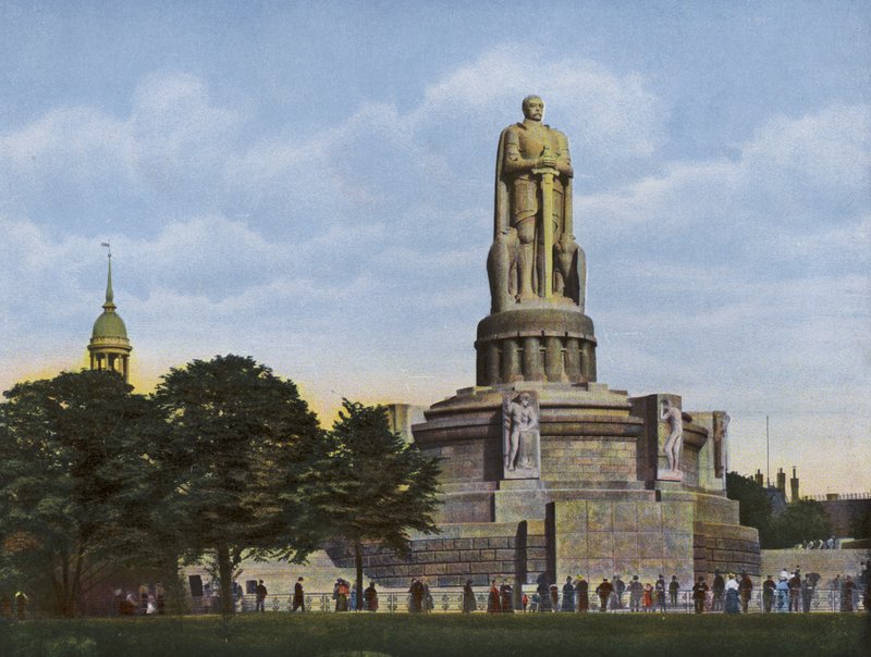 Hamburg: Bismarck Denkmal (zdjęcie) autorstwa Photographer German