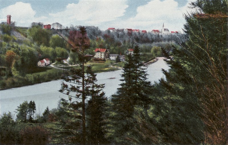 Dolina Isar w pobliżu Pullach (zdjęcie) autorstwa Photographer German
