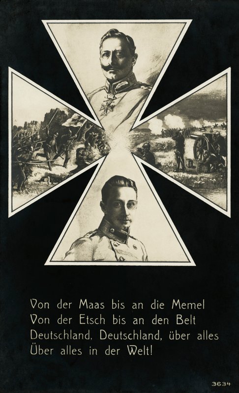 Kaiser Wilhelm II (zdjęcie czarno-białe) autorstwa Photographer German