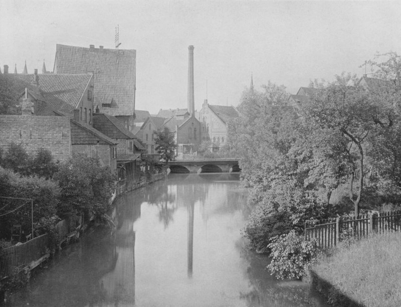 Mała Wenecja (zdjęcie czarno-białe) autorstwa Photographer German