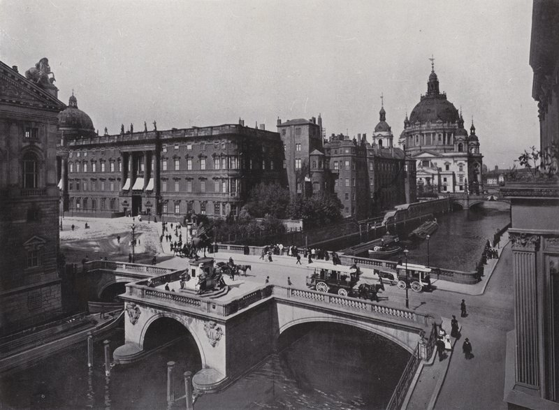 Kurfürstenbrücke (zdjęcie czarno-białe) autorstwa Photographer German