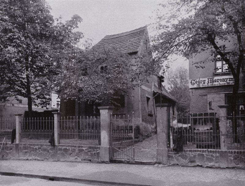 Lipsk: Schillerhaus w Gohlis (zdjęcie czarno-białe) autorstwa Photographer German