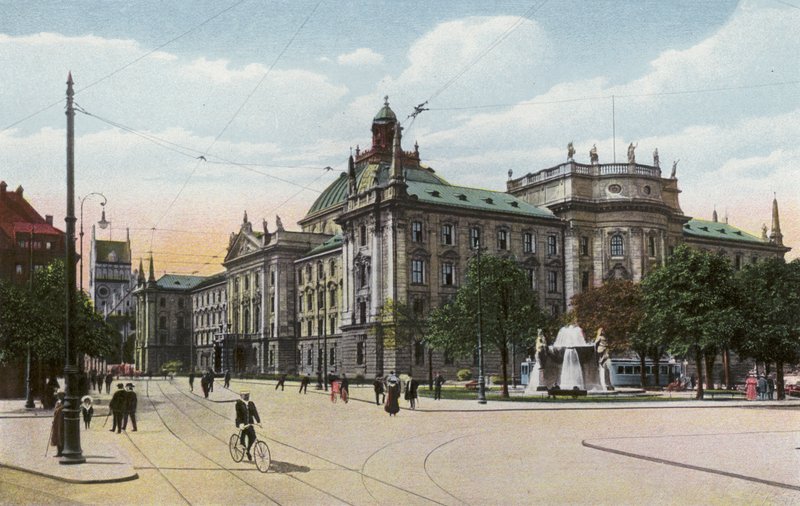Monachium/Monachium: Pałac Sprawiedliwości (zdjęcie) autorstwa Photographer German