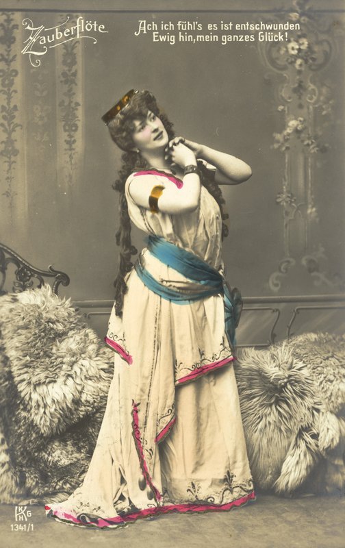 Pamina, Die Zauberflote (zdjęcie kolorowe) autorstwa Photographer German