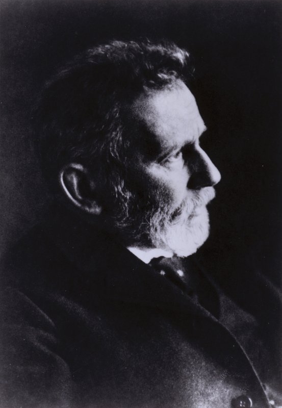 Paul Ehrlich, niemiecki lekarz i naukowiec (zdjęcie czarno-białe) autorstwa Photographer German
