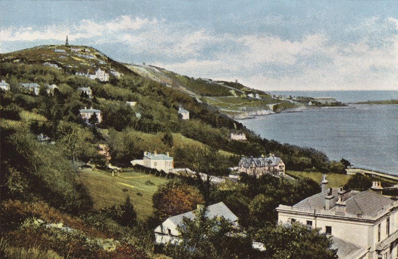 Irlandia: Killiney, Hrabstwo Dublin (kolorowe zdjęcie) autorstwa Photographer Irish
