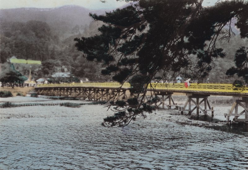 Japonia, K. 1912: Arashiyema, Kioto (zdjęcie) autorstwa Photographer Japanese
