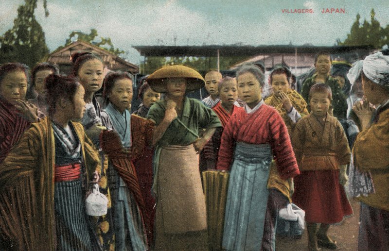 Wieśniacy w Japonii (zdjęcie) autorstwa Photographer Japanese