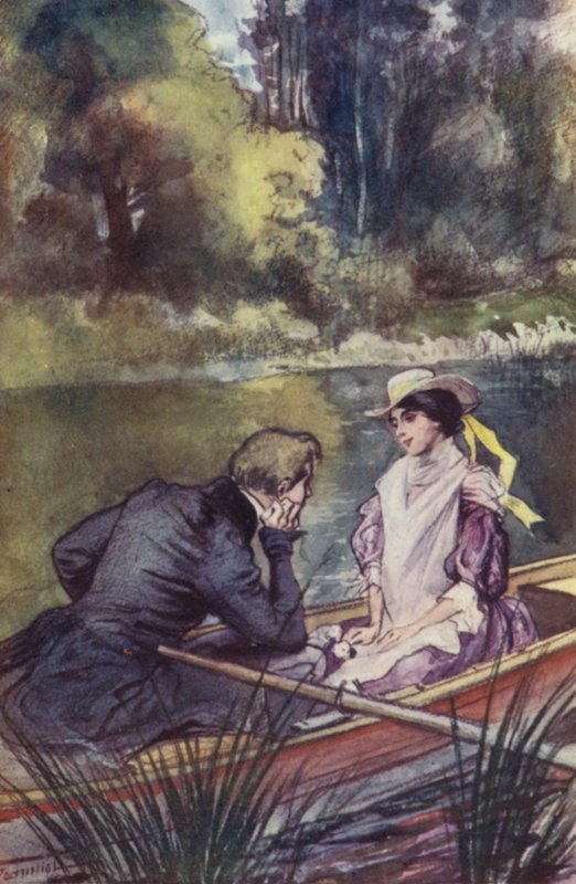 Młoda i piękna kobieta, którą kochałem i nazywała się Małgorzata autorstwa Pierre Georges Jeanniot