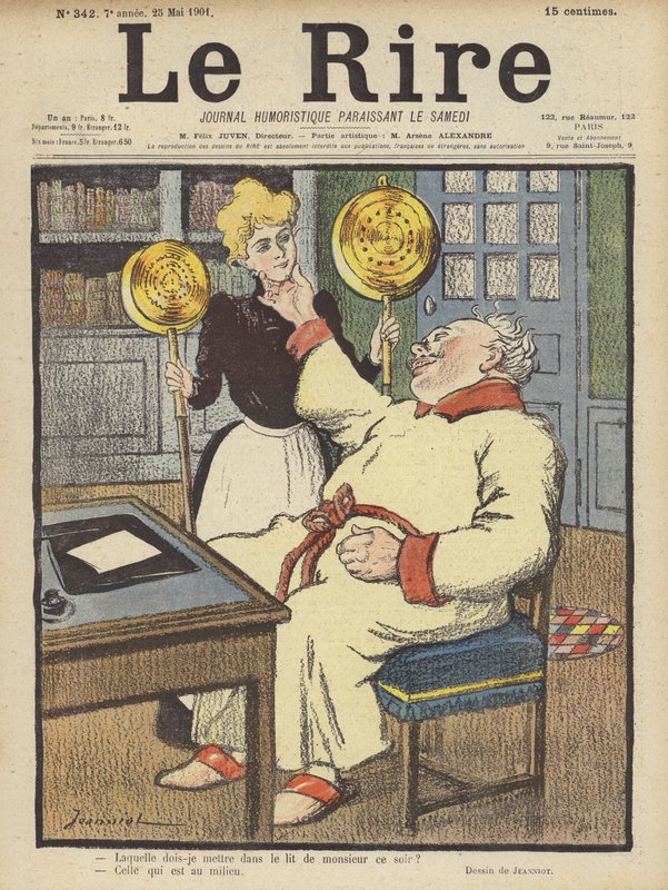 Ilustracja do Le Rire autorstwa Pierre Georges Jeanniot