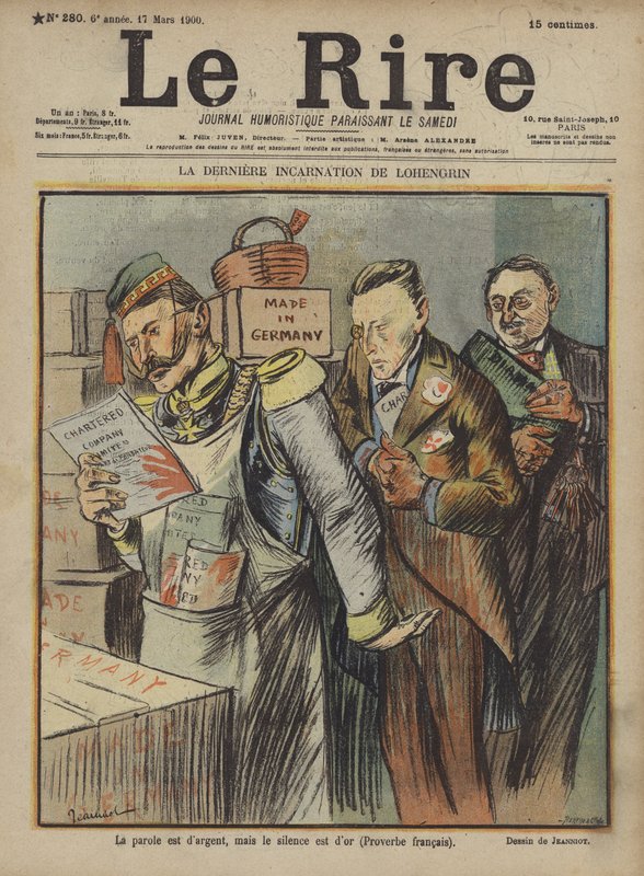 Ilustracja do Le Rire autorstwa Pierre Georges Jeanniot