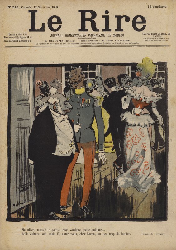 Ilustracja do Le Rire autorstwa Pierre Georges Jeanniot