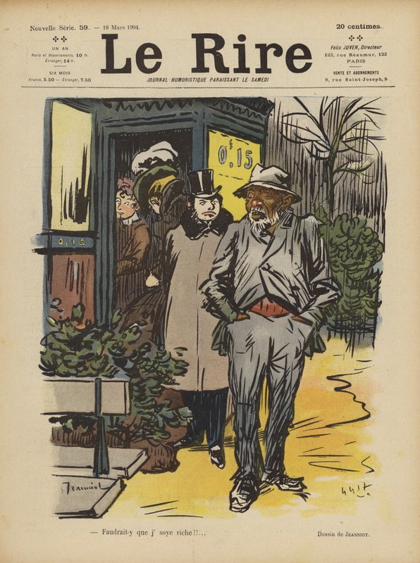 Ilustracja do Le Rire autorstwa Pierre Georges Jeanniot