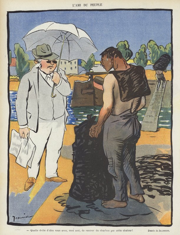 Ilustracja do Le Rire autorstwa Pierre Georges Jeanniot