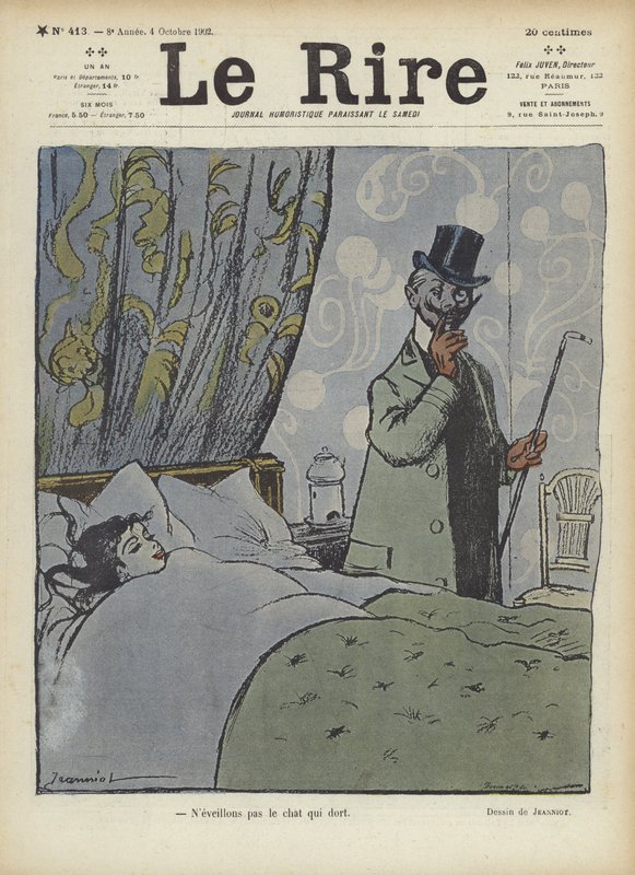 Ilustracja do Le Rire autorstwa Pierre Georges Jeanniot