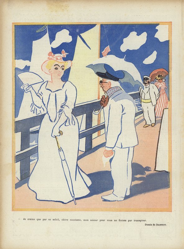 Ilustracja do Le Rire autorstwa Pierre Georges Jeanniot