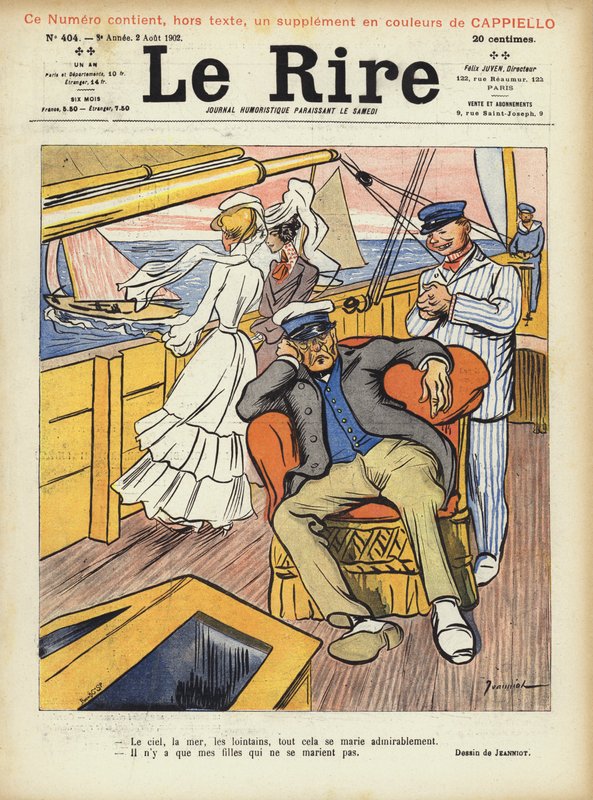 Ilustracja do Le Rire autorstwa Pierre Georges Jeanniot