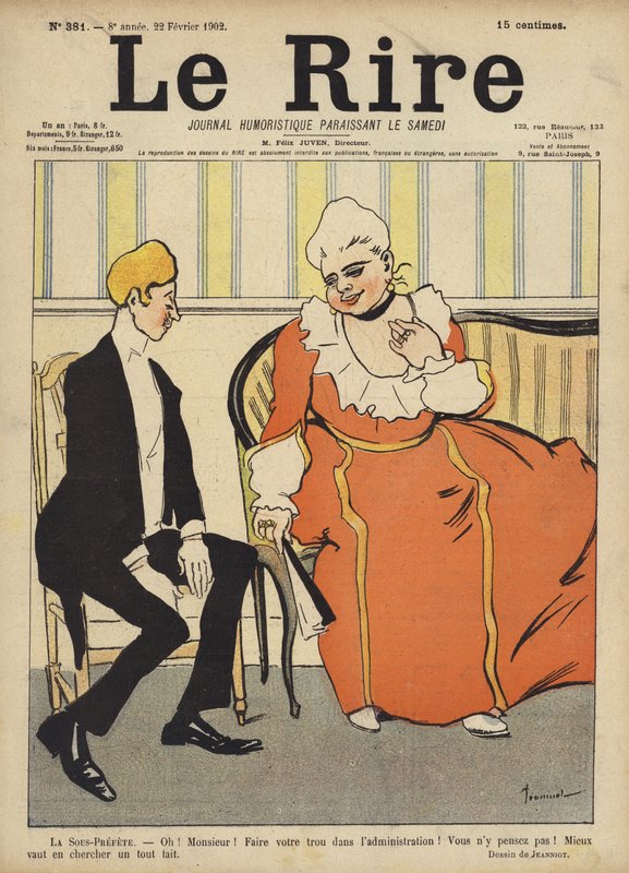Ilustracja do Le Rire autorstwa Pierre Georges Jeanniot