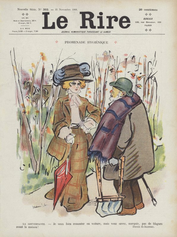 Ilustracja do Le Rire autorstwa Pierre Georges Jeanniot