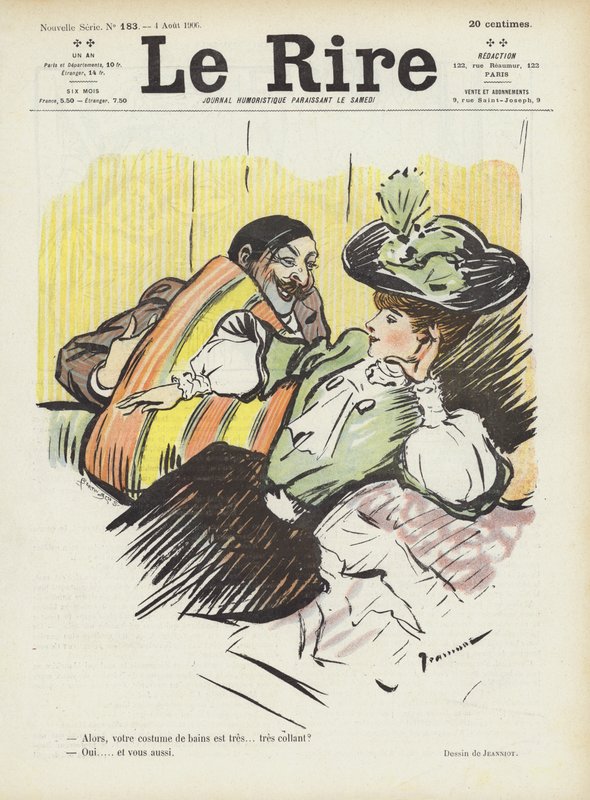 Ilustracja do Le Rire autorstwa Pierre Georges Jeanniot
