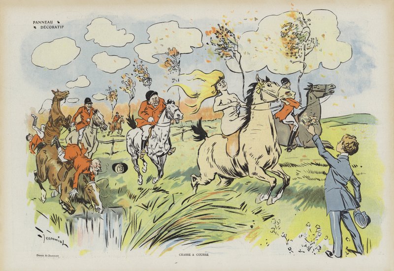 Ilustracja do Le Rire autorstwa Pierre Georges Jeanniot