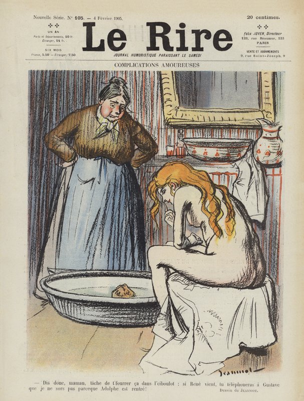 Ilustracja do Le Rire autorstwa Pierre Georges Jeanniot