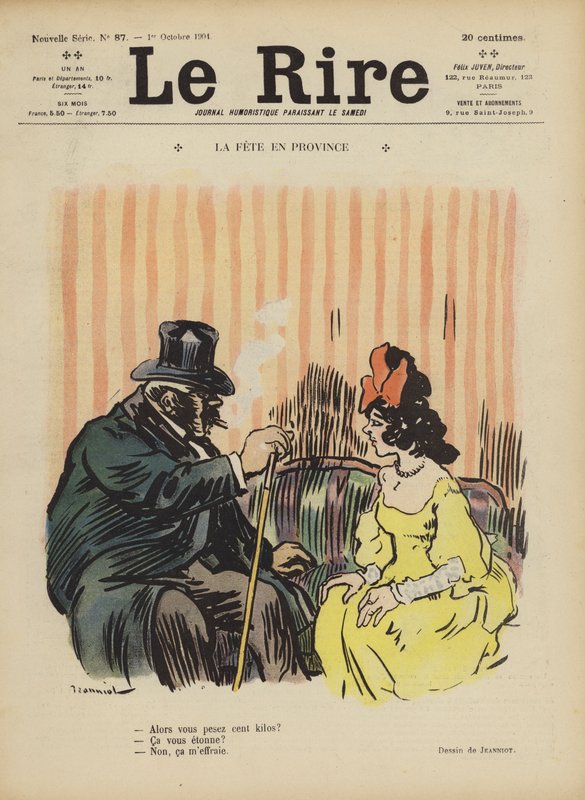 Ilustracja do Le Rire autorstwa Pierre Georges Jeanniot