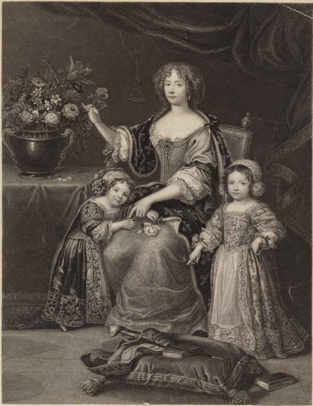 Księżna Orleanu autorstwa Pierre Mignard