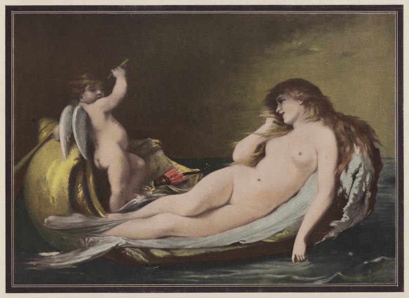 Miłość pilota (kolor litho) autorstwa Pierre Oliver Joseph Coomans