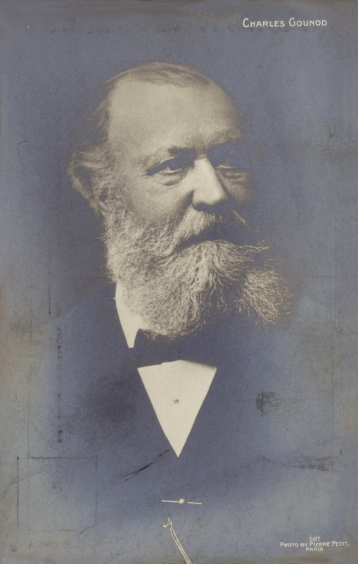 Charles Gounod, francuski kompozytor (1818-1893) autorstwa Pierre Petit