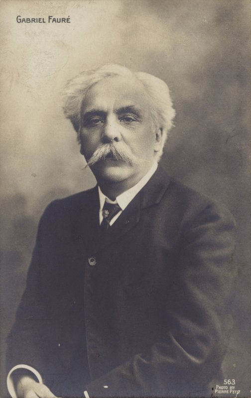 Gabriel Faure, francuski kompozytor, organista, pianista i pedagog (1845-1924) autorstwa Pierre Petit