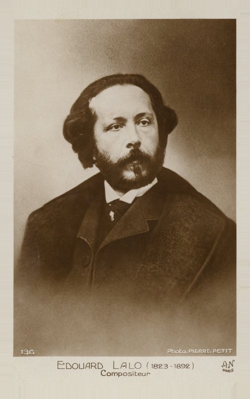 Portret Edouarda Lalo autorstwa Pierre Petit