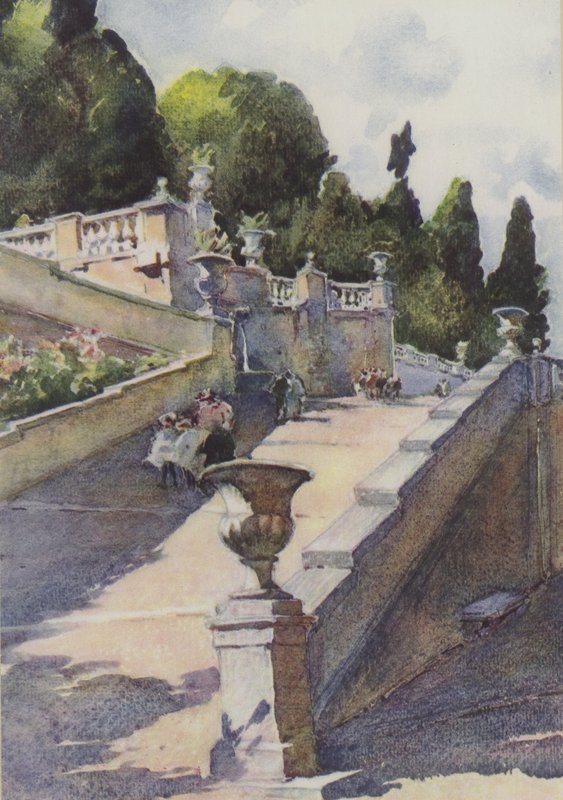 Frascati, Willa Torlonia autorstwa Pierre Vignal