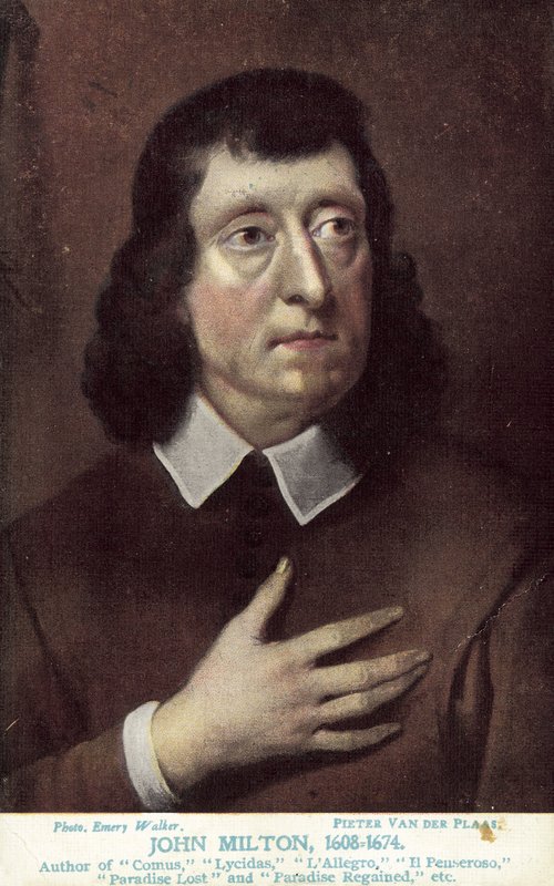 John Milton autorstwa Pieter van der Plas or Plaas