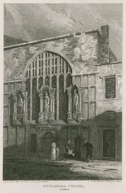Kaplica Guildhall, Londyn autorstwa Pieter Jansz. Quast