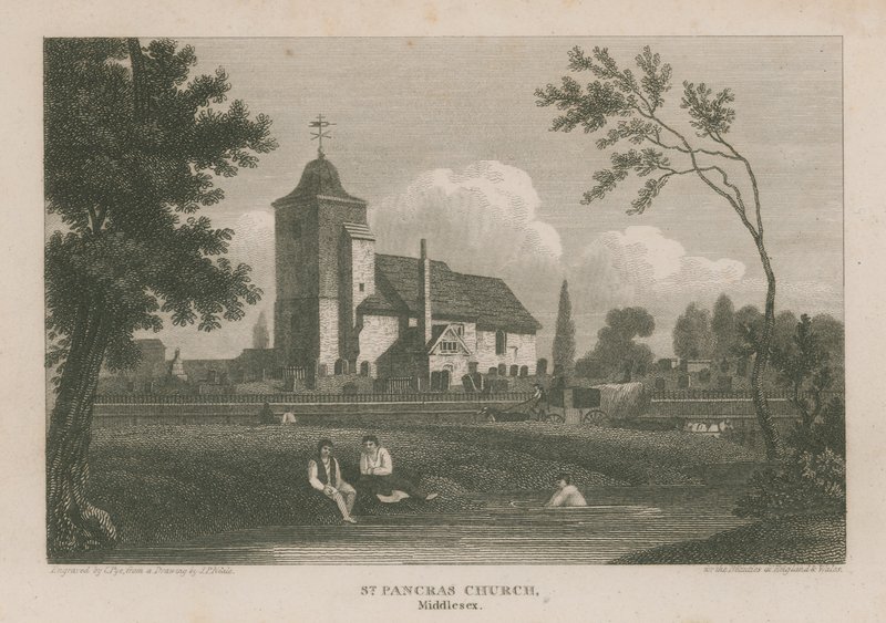 Kościół św. Pancrasa autorstwa Pieter Jansz. Quast