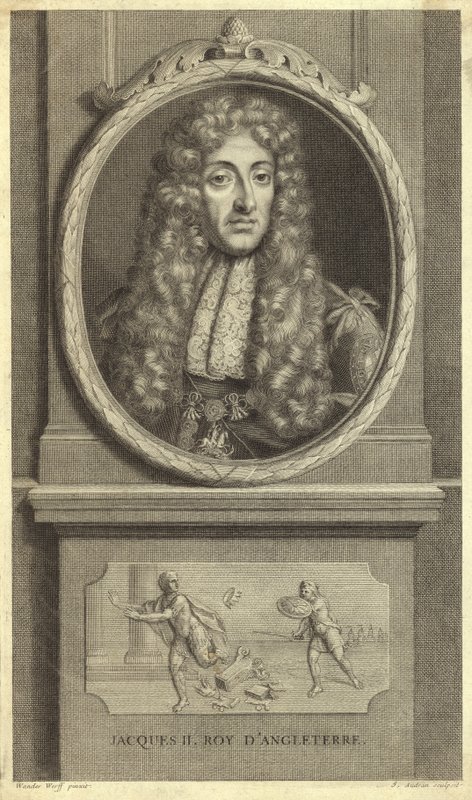 Portret króla Anglii Jakuba II autorstwa Pieter van der Werff