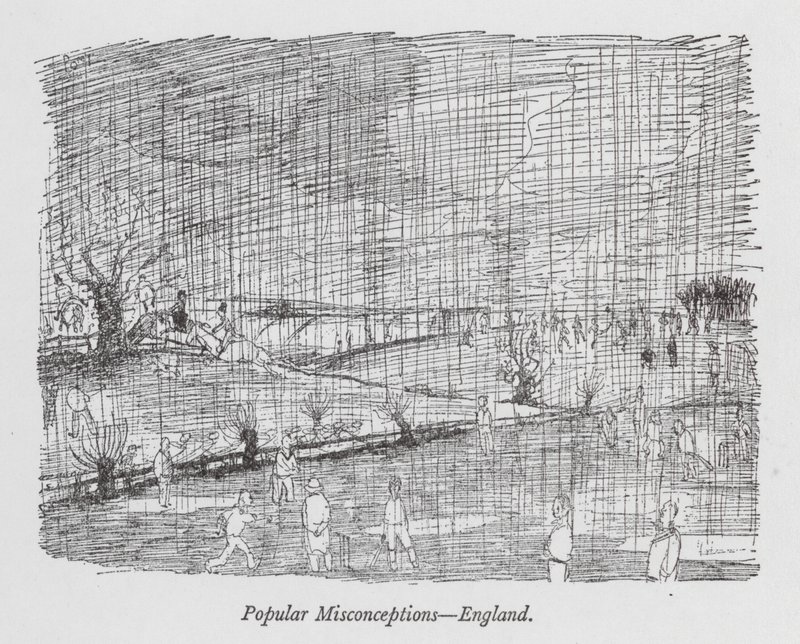 Popularne nieporozumienia, Anglia (litografia) autorstwa Pont (1908 40)