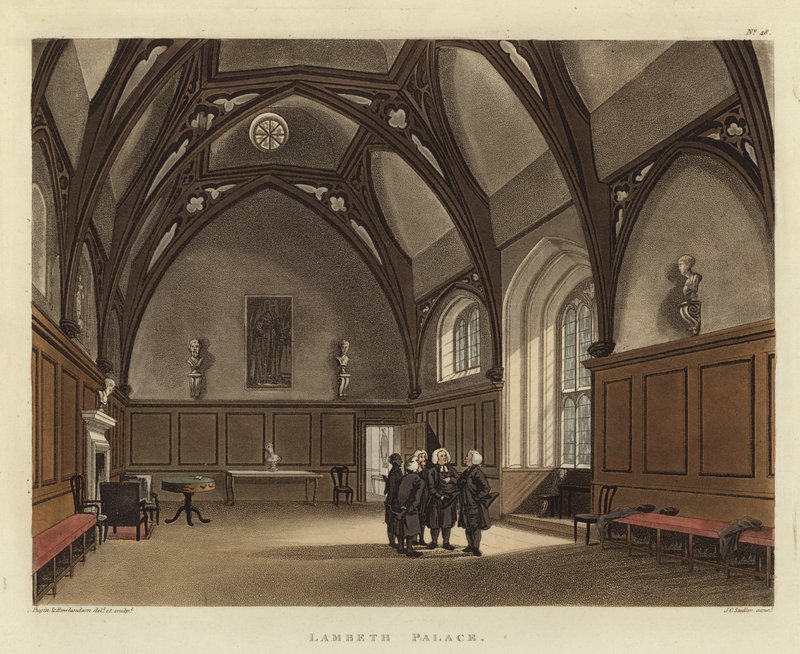 Pałac Lambeth autorstwa Pugin and Rowlandson