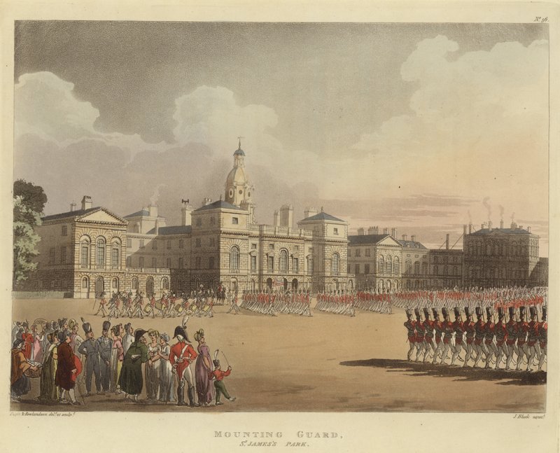 Osłona montażowa autorstwa Pugin and Rowlandson