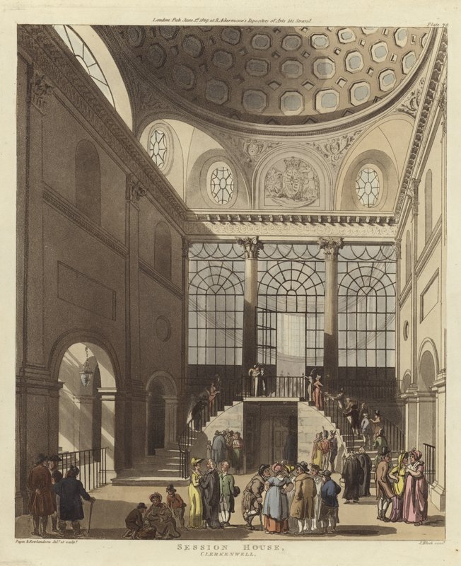 Sesja Dom autorstwa Pugin and Rowlandson
