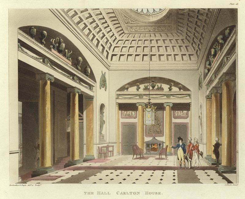 Hol autorstwa Pugin and Rowlandson