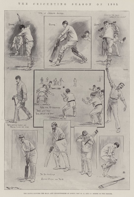 Sezon krykieta 1901 autorstwa Ralph Cleaver