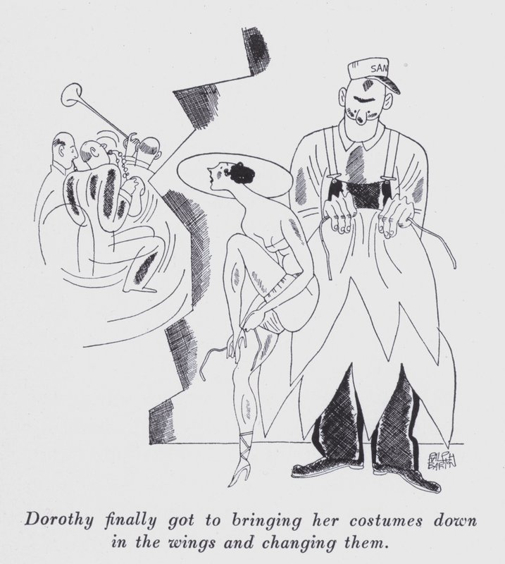 Ilustracja do „But Gentlemen Marry Brunettes” autorstwa Anity Loos (lito) autorstwa Ralph Barton