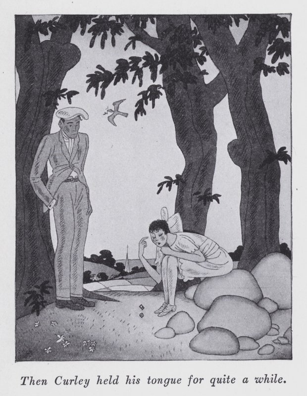 Ilustracja do „But Gentlemen Marry Brunettes” autorstwa Anity Loos (lito) autorstwa Ralph Barton