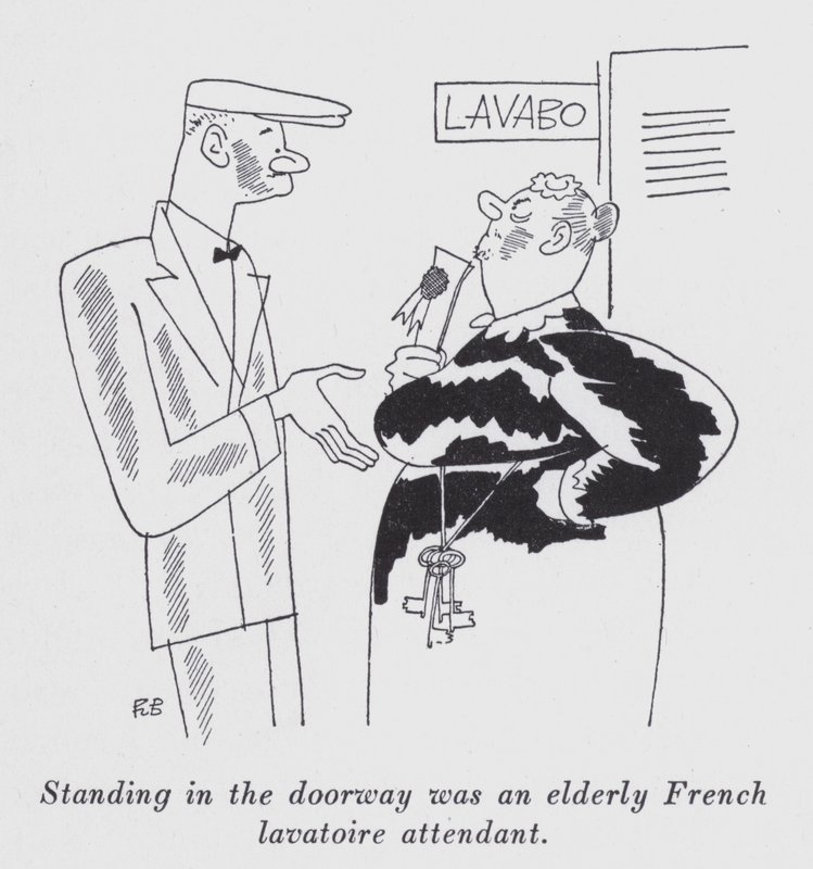 Ilustracja do „But Gentlemen Marry Brunettes” autorstwa Anity Loos (lito) autorstwa Ralph Barton