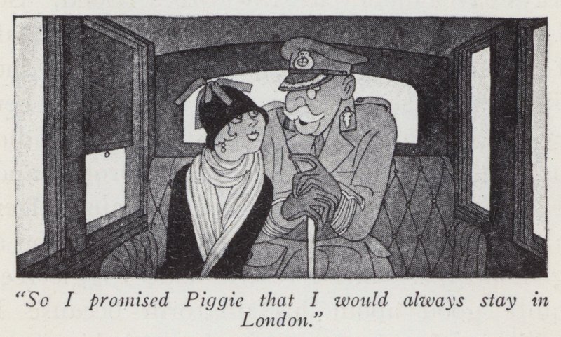 Ilustracja Anita Loos dla Panów Wolą Blondynki (lito) autorstwa Ralph Barton