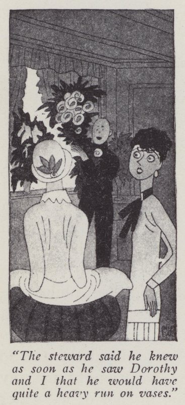 Ilustracja do filmu Gentlemen Prefer Blondes autorstwa Anity Loos (lito) autorstwa Ralph Barton