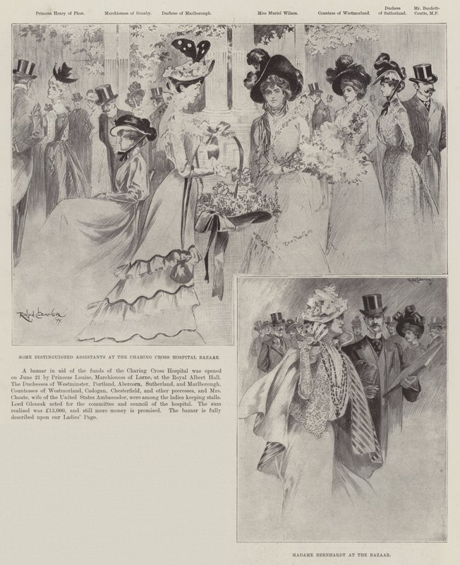 Charing Cross Hospital Bazaar autorstwa Ralph Cleaver